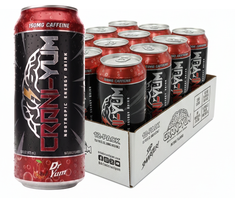 Crani-Yum Dr Yum Nootropic Energy Drinks – Crani-Yum Nootropic