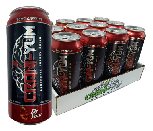 Crani-Yum Dr Yum Case of 12/16 oz cans