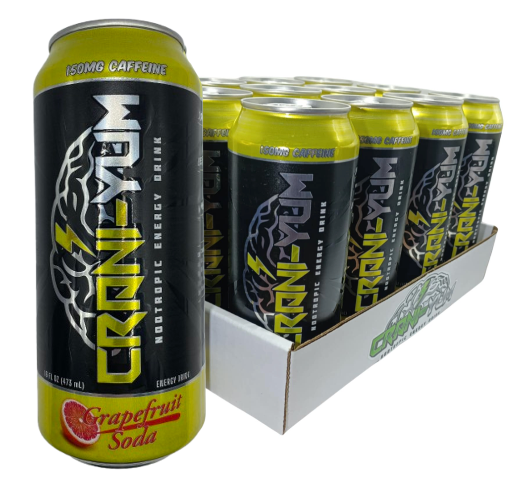 Crani-Yum Grapefruit Soda Case of 12/16 oz cans
