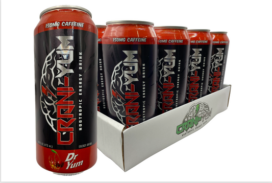 Crani-Yum Dr Yum Case of 12/16 oz cans