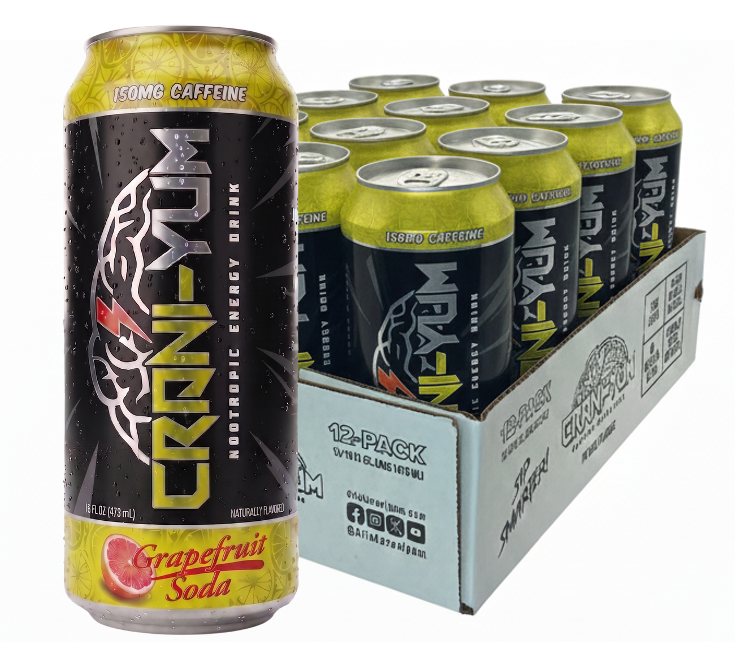 Crani-Yum Grapefruit Soda Case of 12/16 oz cans
