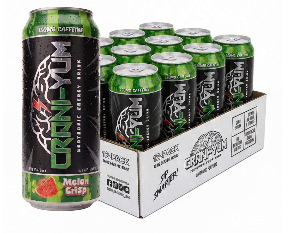 Crani-Yum Melon Crisp Case of 12/16 oz Cans