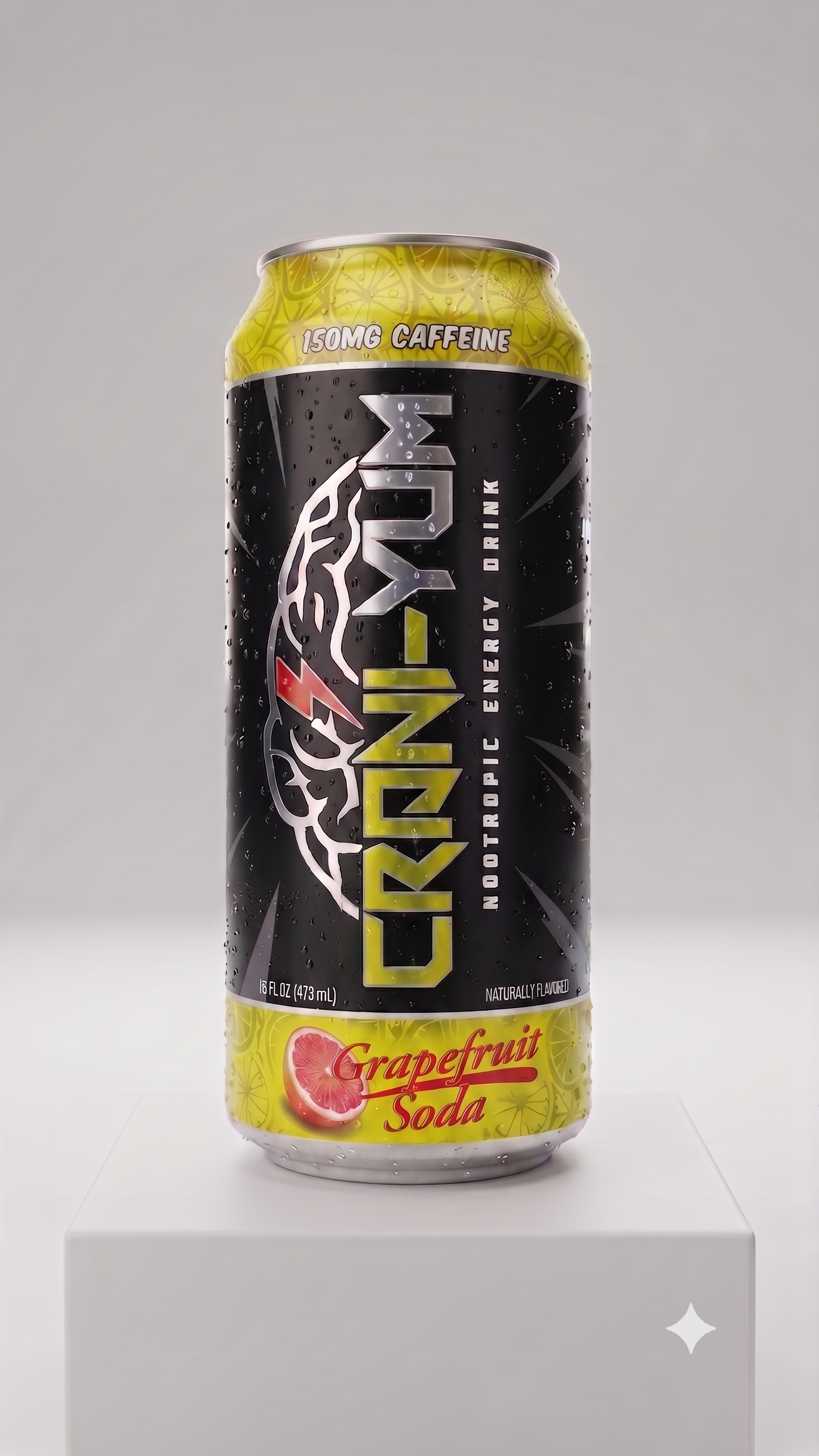 Crani-Yum Grapefruit Soda Case of 12/16 oz cans