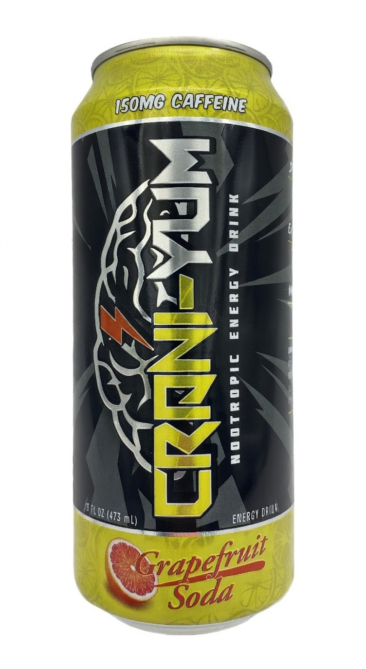 Crani-Yum Grapefruit Soda Nootropic Energy Drink – Crani-Yum