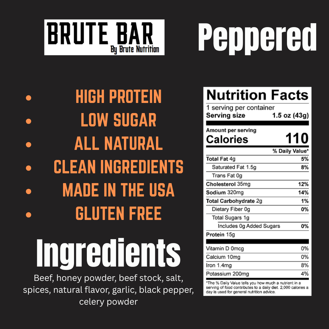 NEW: Brute Bar (12-Pack) *Based in Wahoo NE*