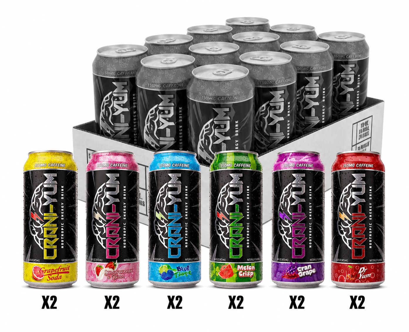 Crani-Yum Variety Packs (6 Flavors)