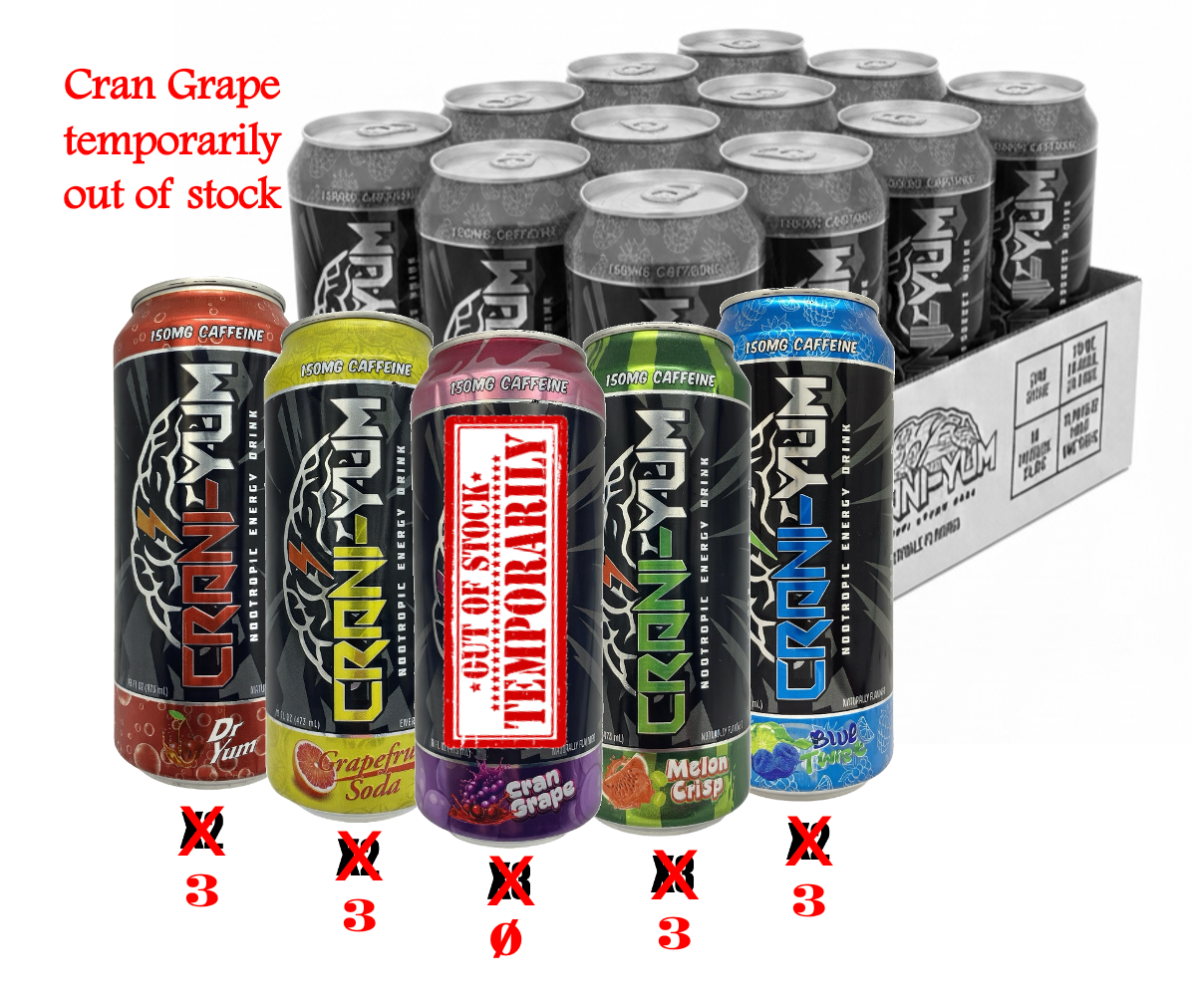 Crani-Yum Variety Packs (5 Flavors)