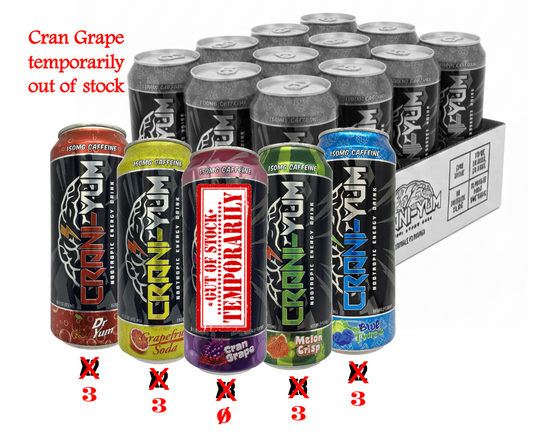 Crani-Yum Variety Packs (5 Flavors)
