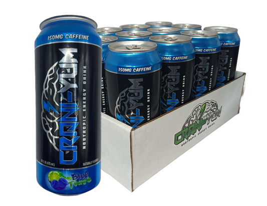 *NEW* Crani-Yum Blue Twist Case of 12/16 oz cans (NOW AVAILABLE!)