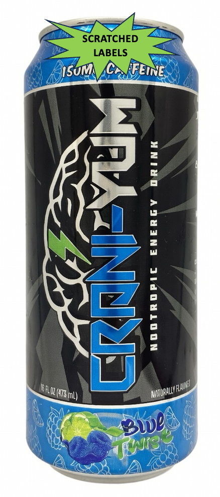 Crani-Yum Blue Twist Case of 12/16 oz cans