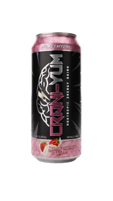 *NEW* Crani-Yum Strawberries & Cream Case of 12/16 oz cans