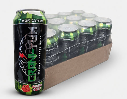 Crani-Yum X (Scratched Cans) Melon Crisp Case of 12/16 oz cans